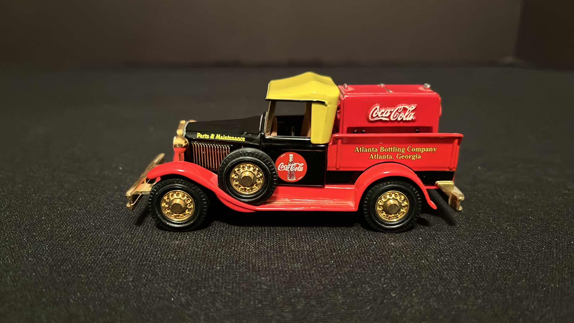 Photo 1 of COCA-COLA MATCHBOX COLLECTIBLES MODELS OF YESTERYEAR 1930 FORD MODEL A PICKUP, W COA, 1995 (MODEL YPC05-M)