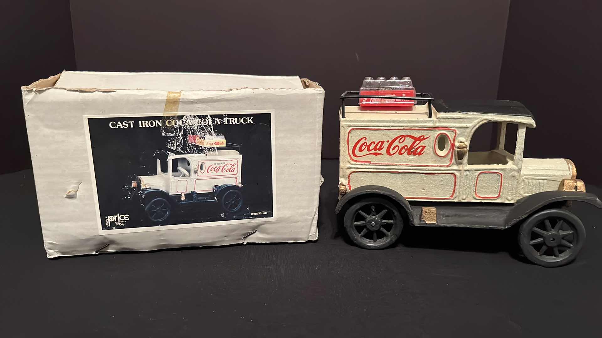 Photo 1 of ALBERT E. PRICE CAST IRON COCA-COLA TRUCK (STOCK NO. 3137)