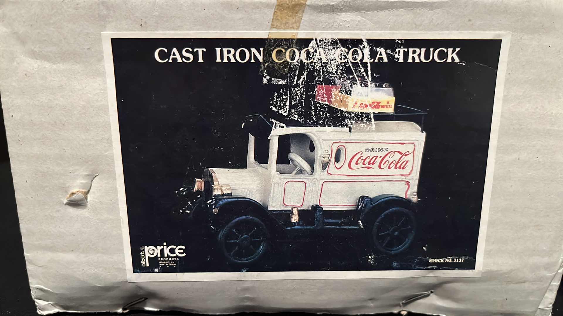 Photo 1 of ALBERT E. PRICE CAST IRON COCA-COLA TRUCK (STOCK NO. 3137)