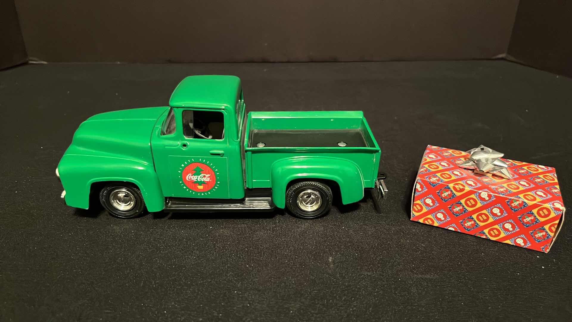 Photo 1 of ERTL COMPANY FORD MOTOR CO COCA-COLA COLLECTION DIE-CAST METAL 1956 PICK UP TRUCK, 1996