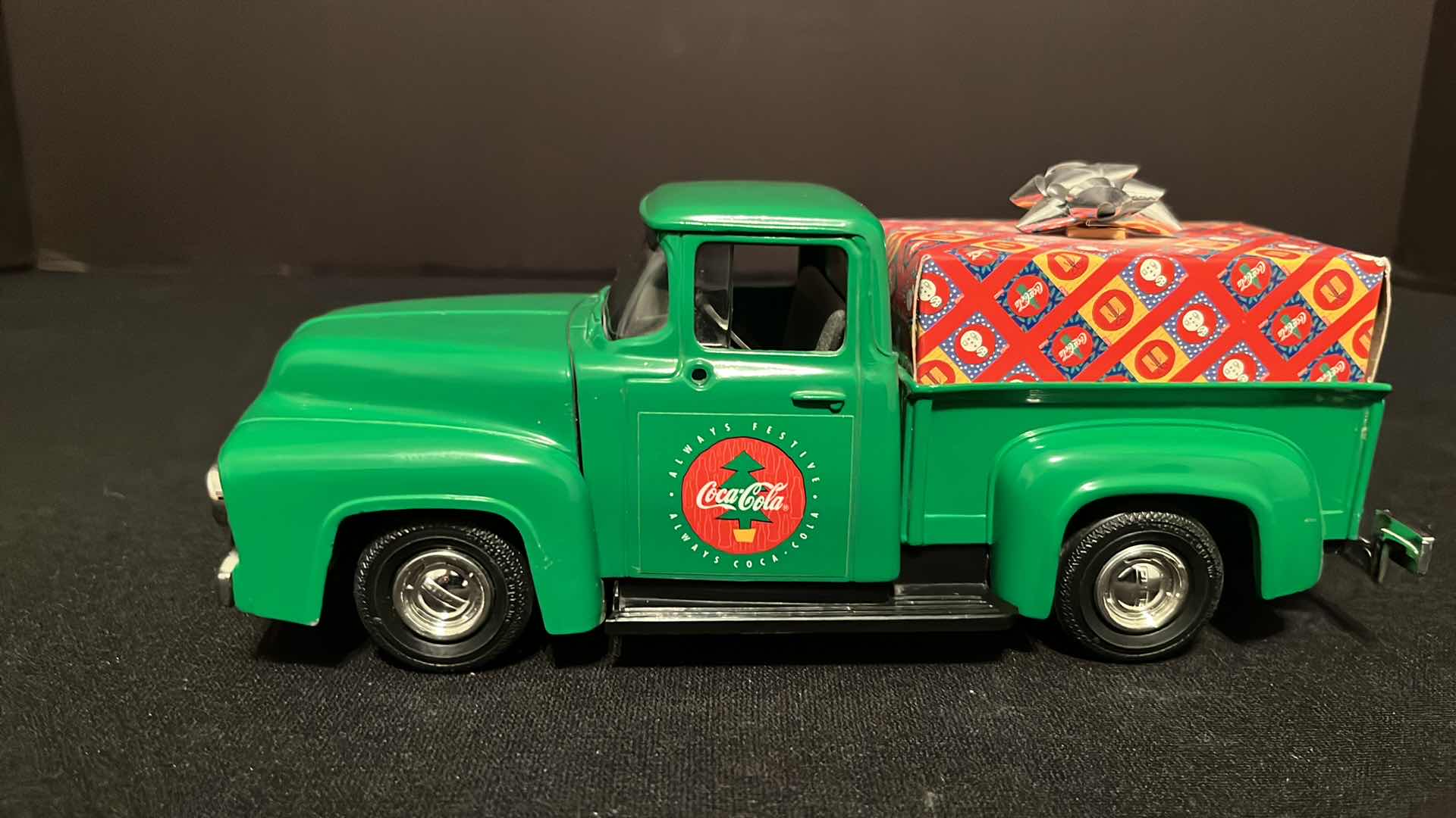 Photo 1 of ERTL COMPANY FORD MOTOR CO COCA-COLA COLLECTION DIE-CAST METAL 1956 PICK UP TRUCK, 1996
