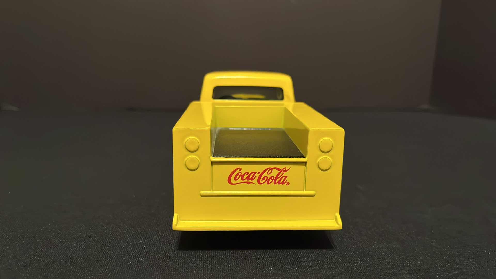 Photo 1 of ERTL COMPANY COCA-COLA COLLECTION DIE-CAST METAL BANK W KEY REPLICA 1956 FORD PICKUP TRUCK, 1999