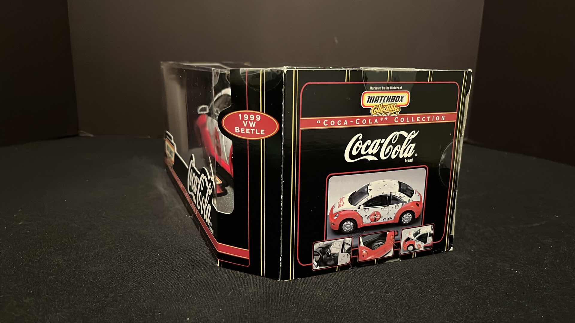 Photo 1 of MATCHBOX COLLECTIBLES COCA-COLA COLLECTION DIE-CAST METAL 1999 VOLKSWAGEN BEETLE, 1999