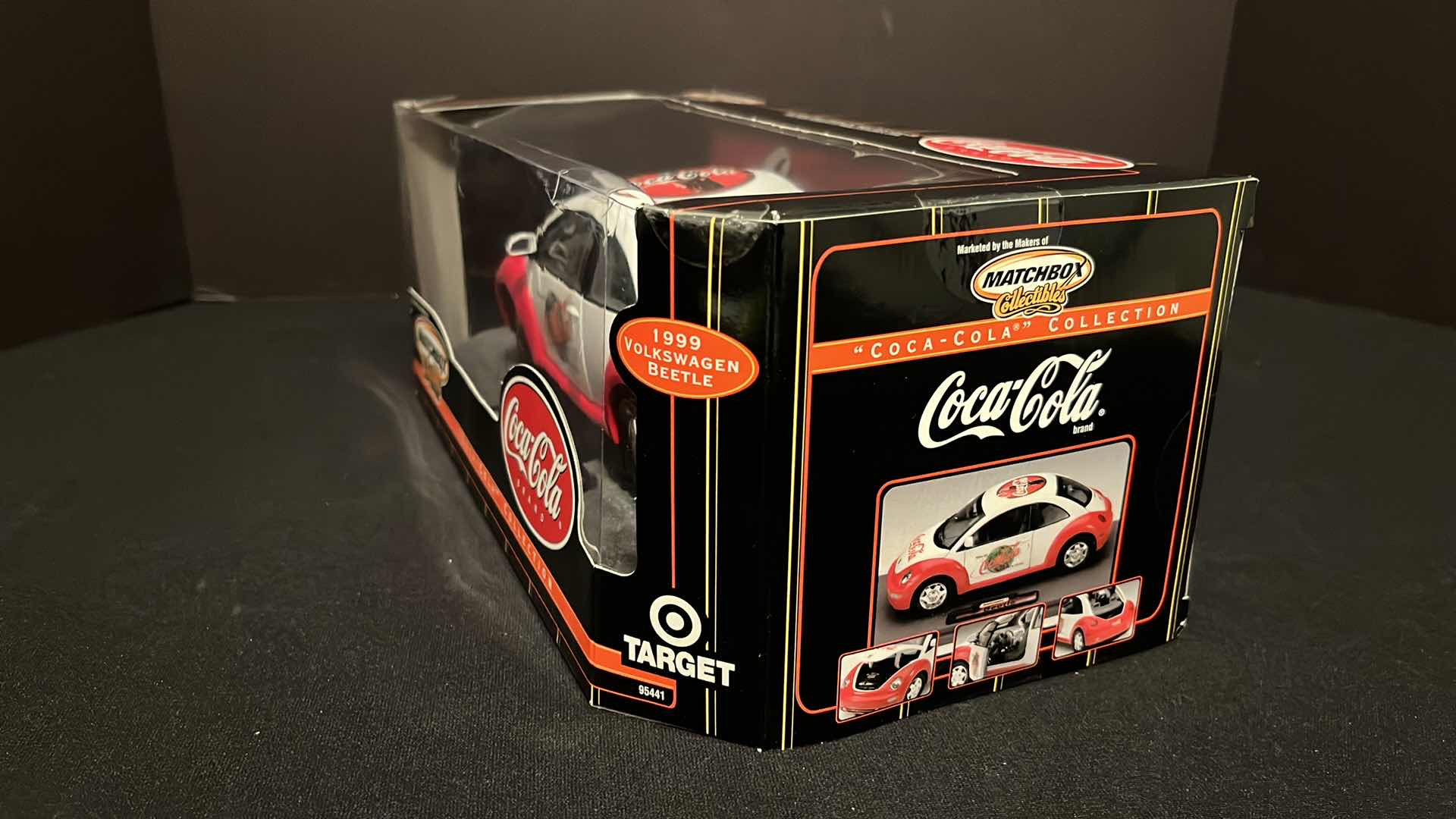 Photo 1 of MATCHBOX COLLECTIBLES COCA-COLA COLLECTION DIE-CAST METAL 1999 VOLKSWAGEN BEETLE, 1999