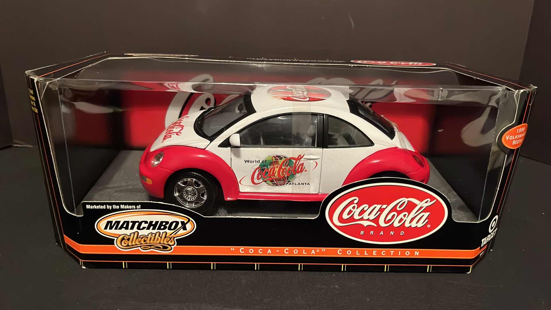 Photo 1 of MATCHBOX COLLECTIBLES COCA-COLA COLLECTION DIE-CAST METAL 1999 VOLKSWAGEN BEETLE, 1999