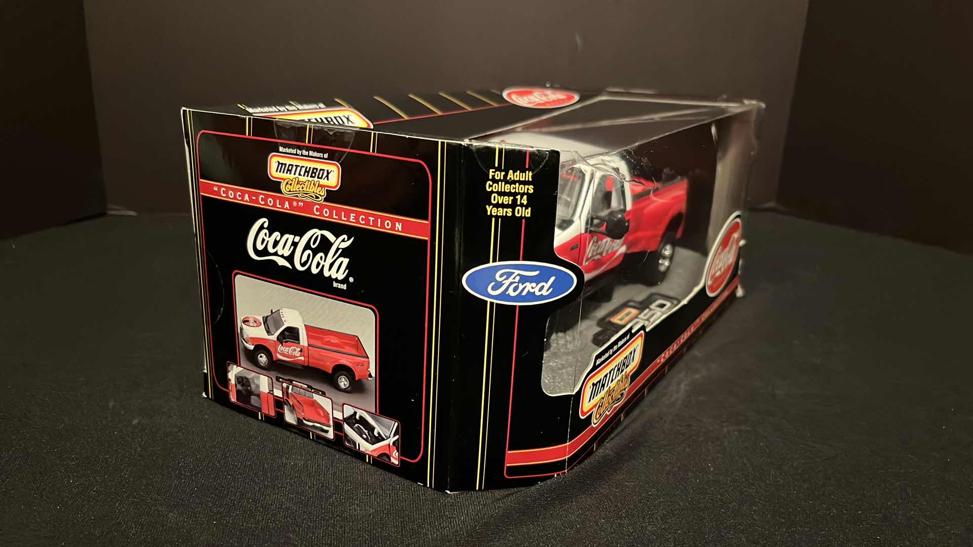 Photo 1 of MATCHBOX COLLECTIBLES COCA-COLA COLLECTION DIE-CAST METAL 1999 GORD F-350 SUPER DUTY PICK UP TRUCK, 1999