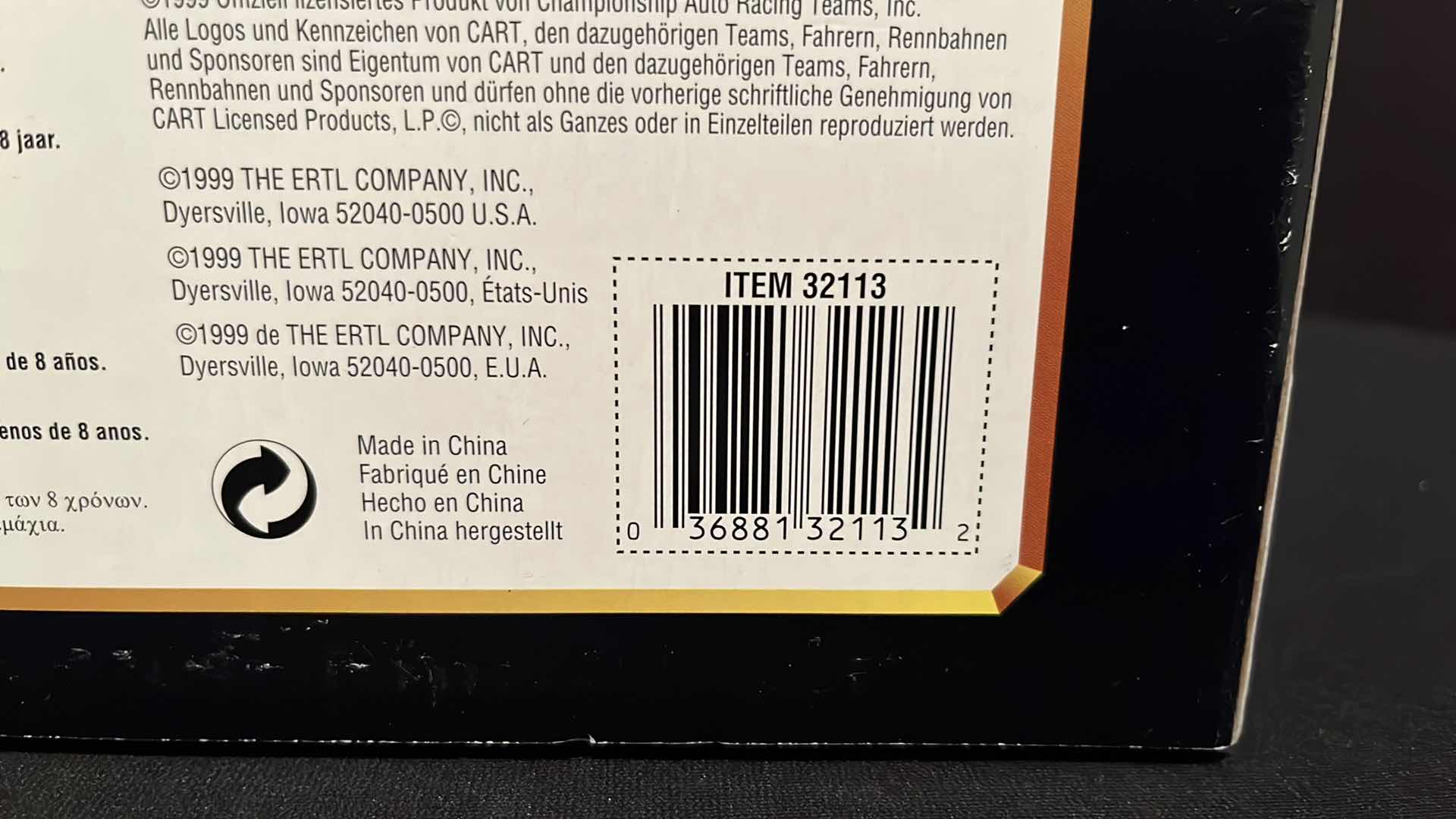 Photo 1 of ERTL COLLECTIBLES AMERICAN MUSCLE DIE-CAST METAL 1999 REYNARD, 1999 (ITEM #32113)