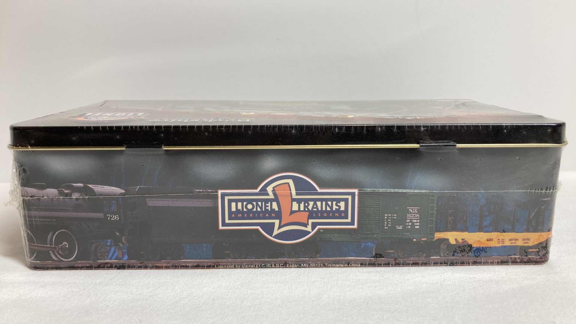 Photo 1 of LIONEL BERKSHIRE STEAM LOCOMOTIVE TIN 10” X 5” H2.75”