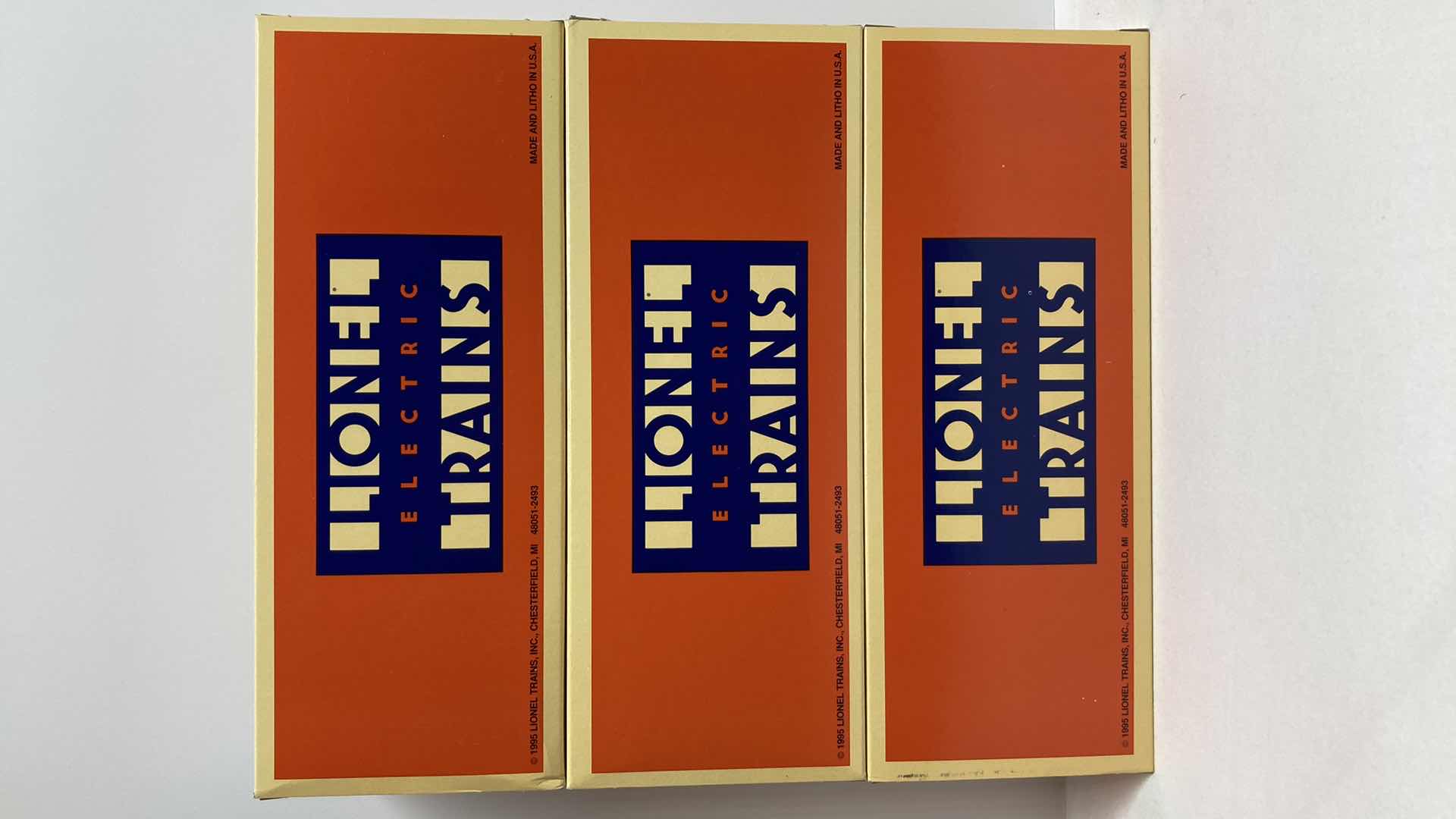 Photo 3 of LIONEL ELECTRIC TRAINS 6464 BOXCAR SERIES 4 6-19272 BOXSET