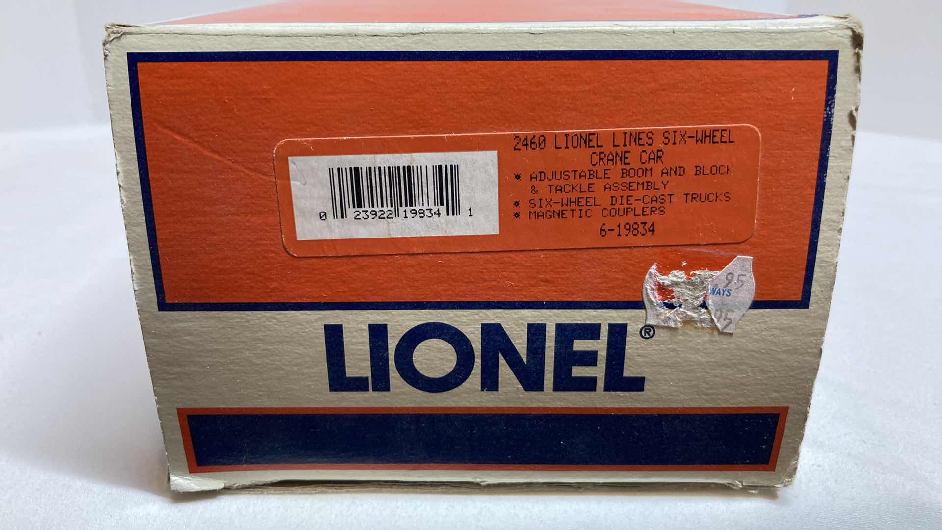 Photo 5 of LIONEL LINES SIX-WHEEL CRANE CAR 6-19834