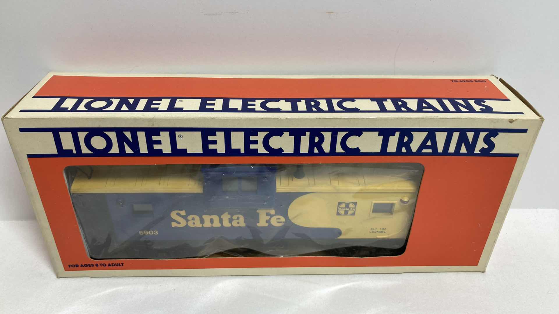 Photo 1 of LIONEL ELECTRIC TRAINS SANTA FE EXTENDED VISION CABOOSE 6-6903 BOX CAR