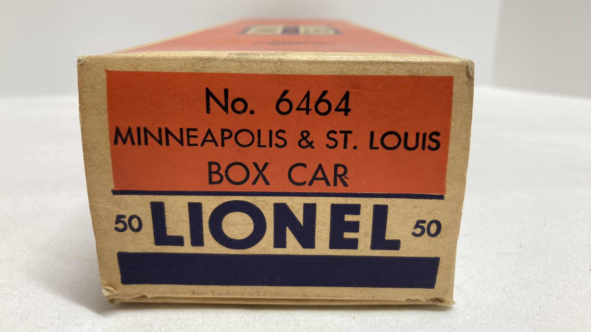 Photo 1 of LIONEL ELECTRIC TRAINS MINNEAPOLIS & ST. LOUIS CAR 6464-50