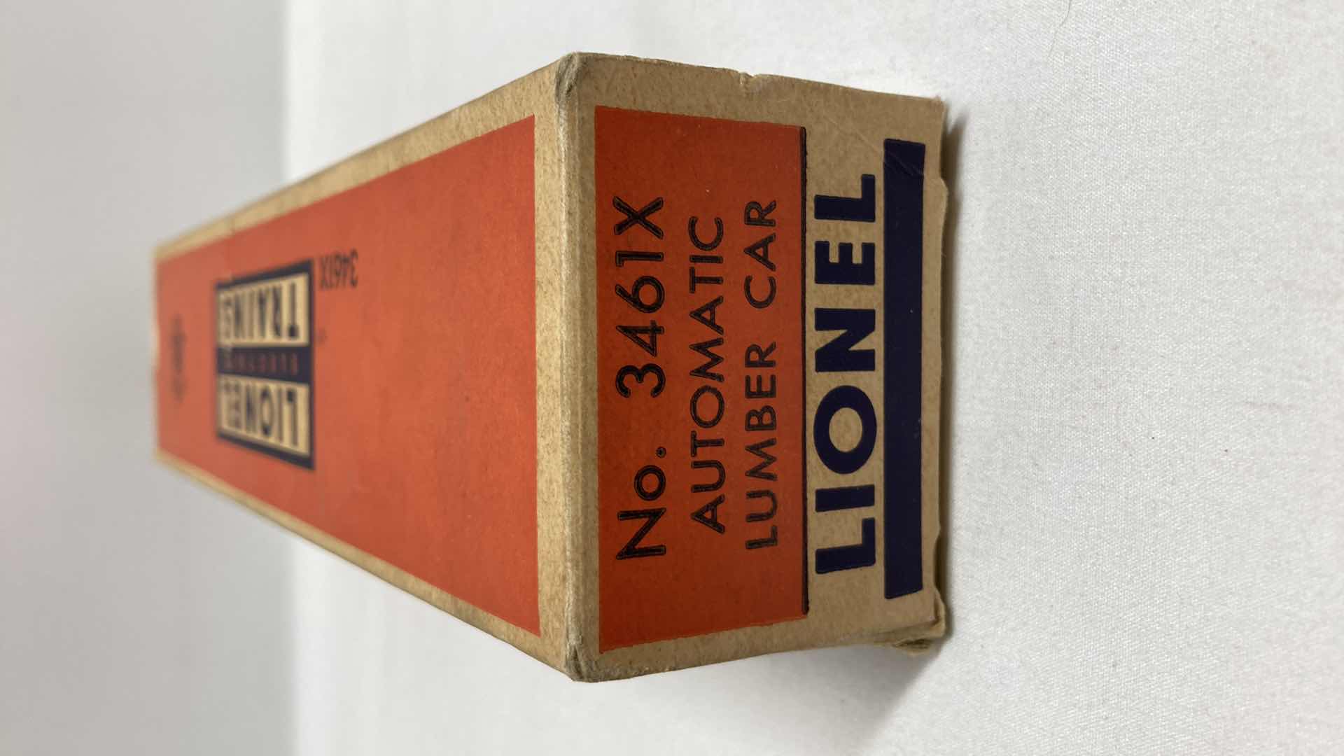 Photo 8 of LIONEL ELECTRIC TRAINS AUTOMATIC LUMBER CAR 3461X