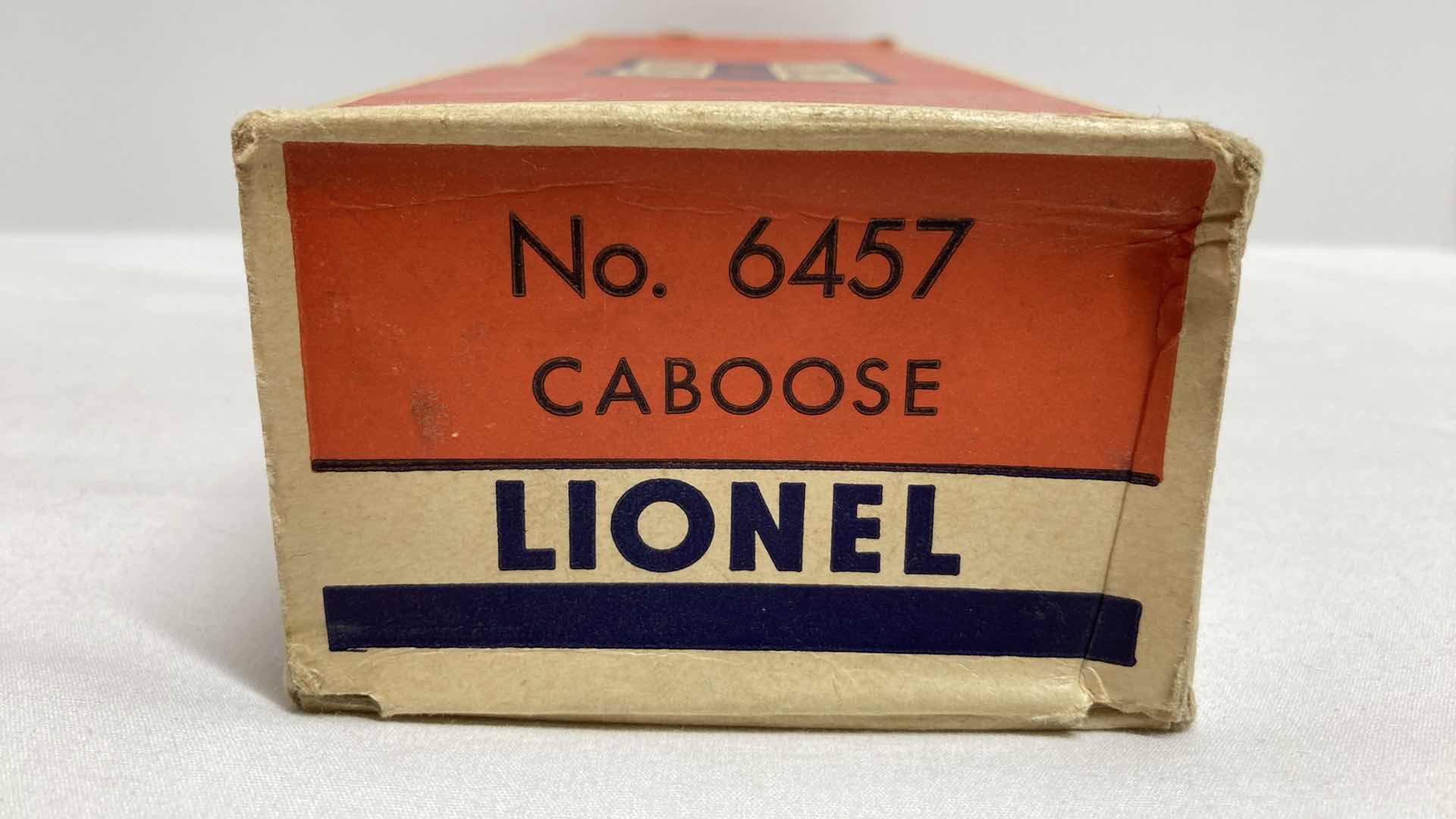 Photo 1 of LIONEL ELECTRIC TRAINS CABOOSE CAR 6457