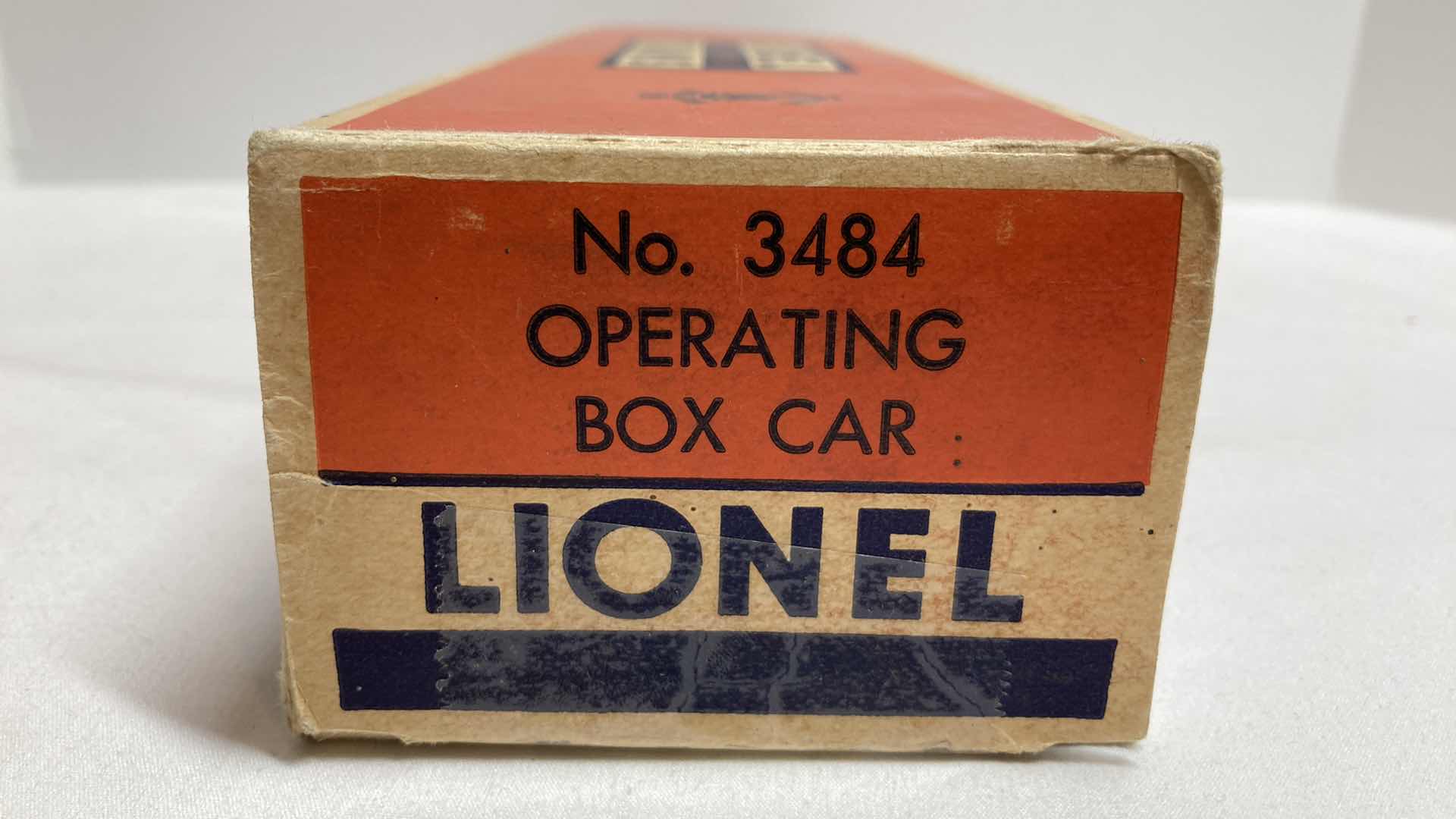 Photo 1 of LIONEL ELECTRIC TRAINS PENNSYLVANIA OPERATING BOX CAR 3484