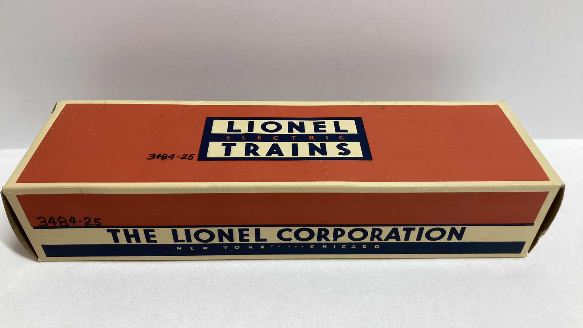 Photo 1 of LIONEL ELECTRIC TRAINS AT & SF BOX CAR 3484-25