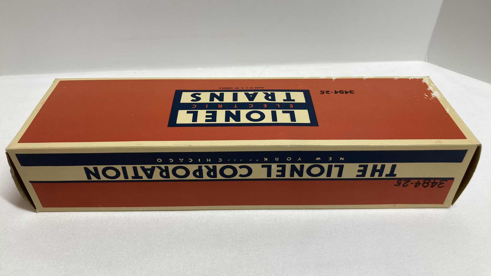 Photo 1 of LIONEL ELECTRIC TRAINS AT & SF BOX CAR 3484-25