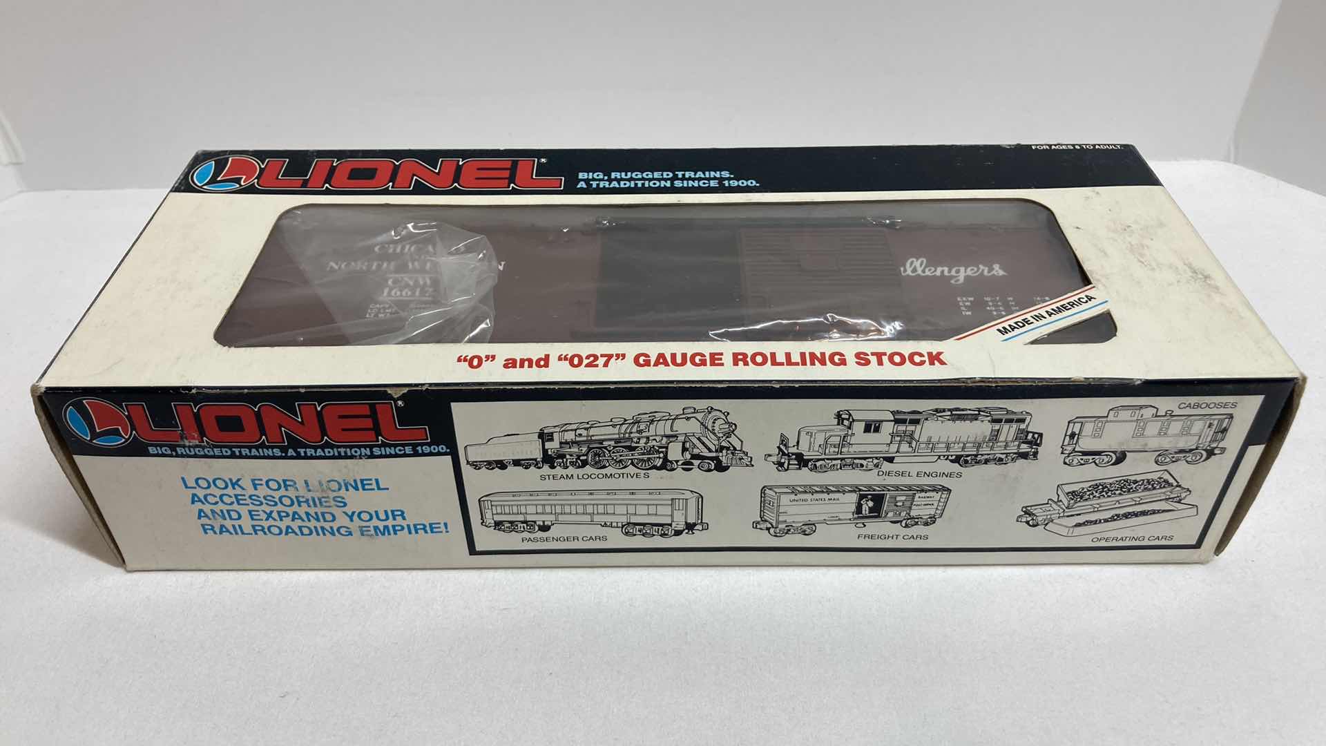 Photo 1 of LIONEL CHICAGO & NORTHWESTERN BOX CAR W ETD 6-16617