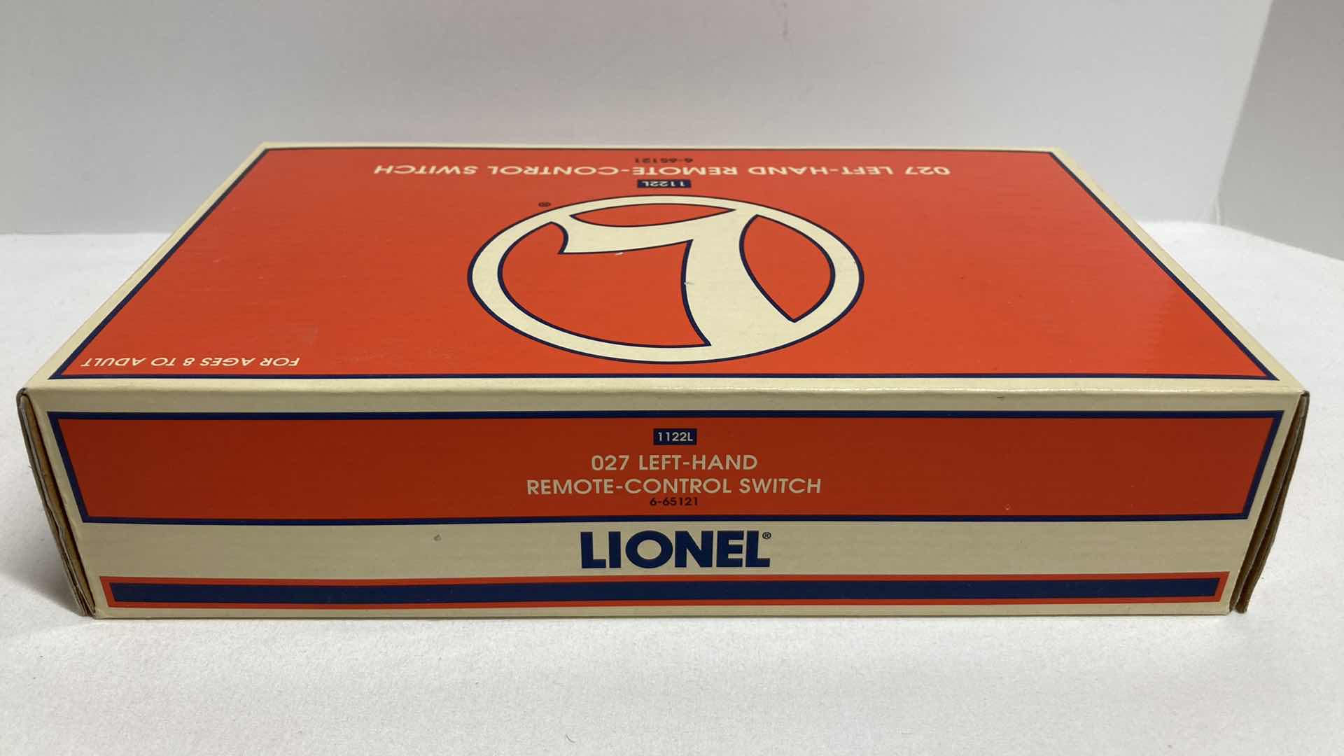 Photo 1 of LIONEL O27 LEFT HAND REMOTE CONTROL SWITCH 6-65121 1122L