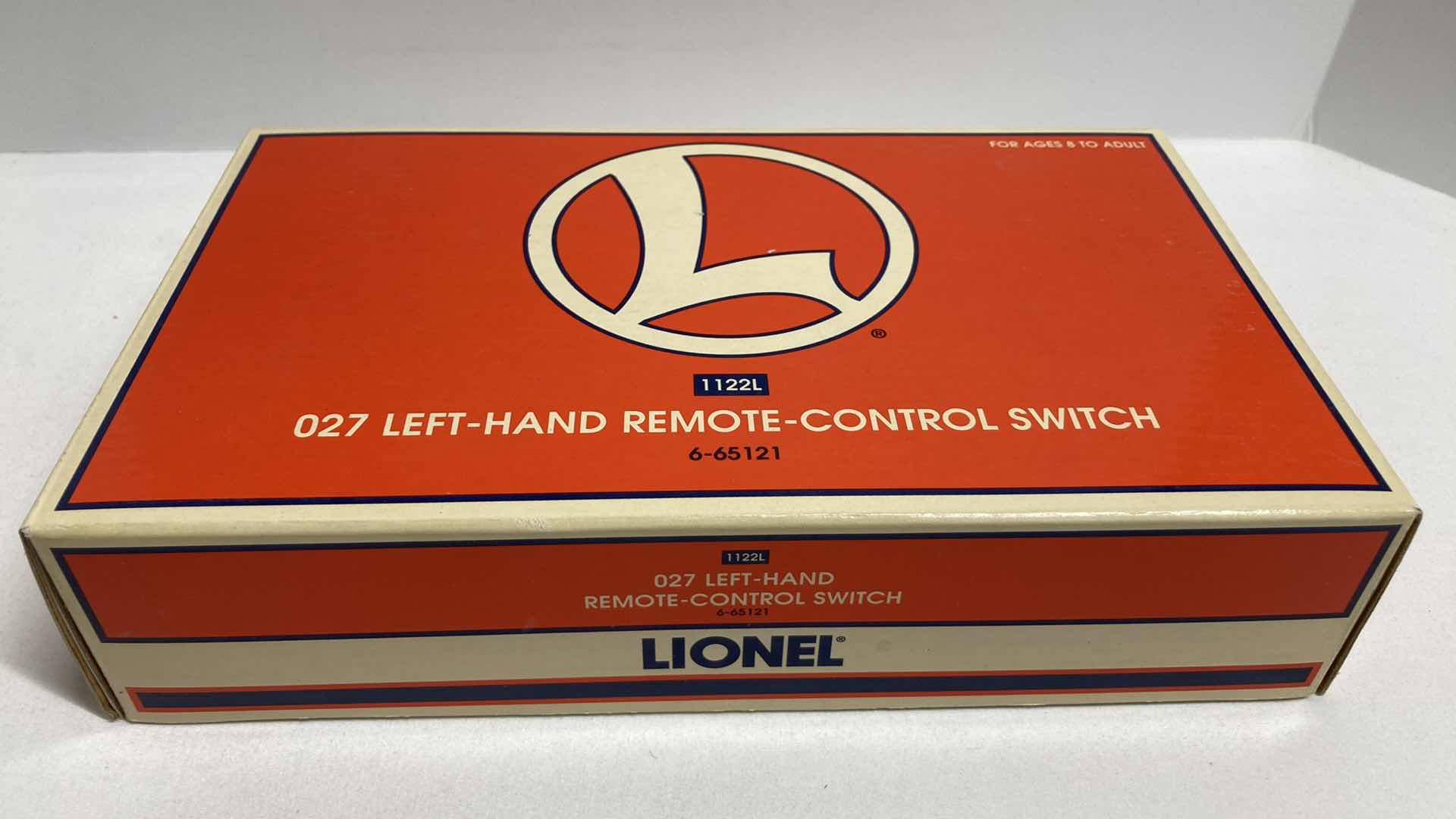 Photo 1 of LIONEL O27 LEFT HAND REMOTE CONTROL SWITCH 6-65121 1122L