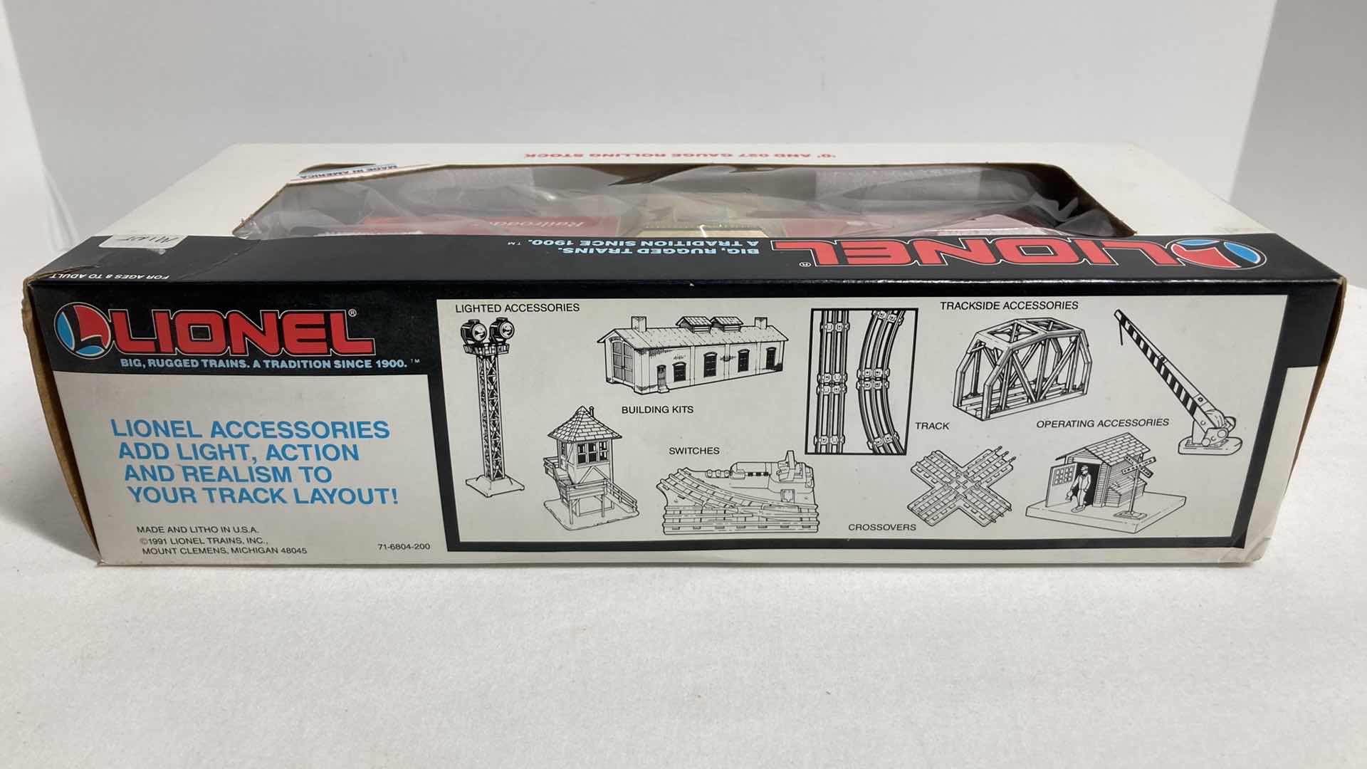 Photo 1 of LIONEL 1991 RAILROAD CLUB BAY WINDOW CABOOSE CAR 6-16804