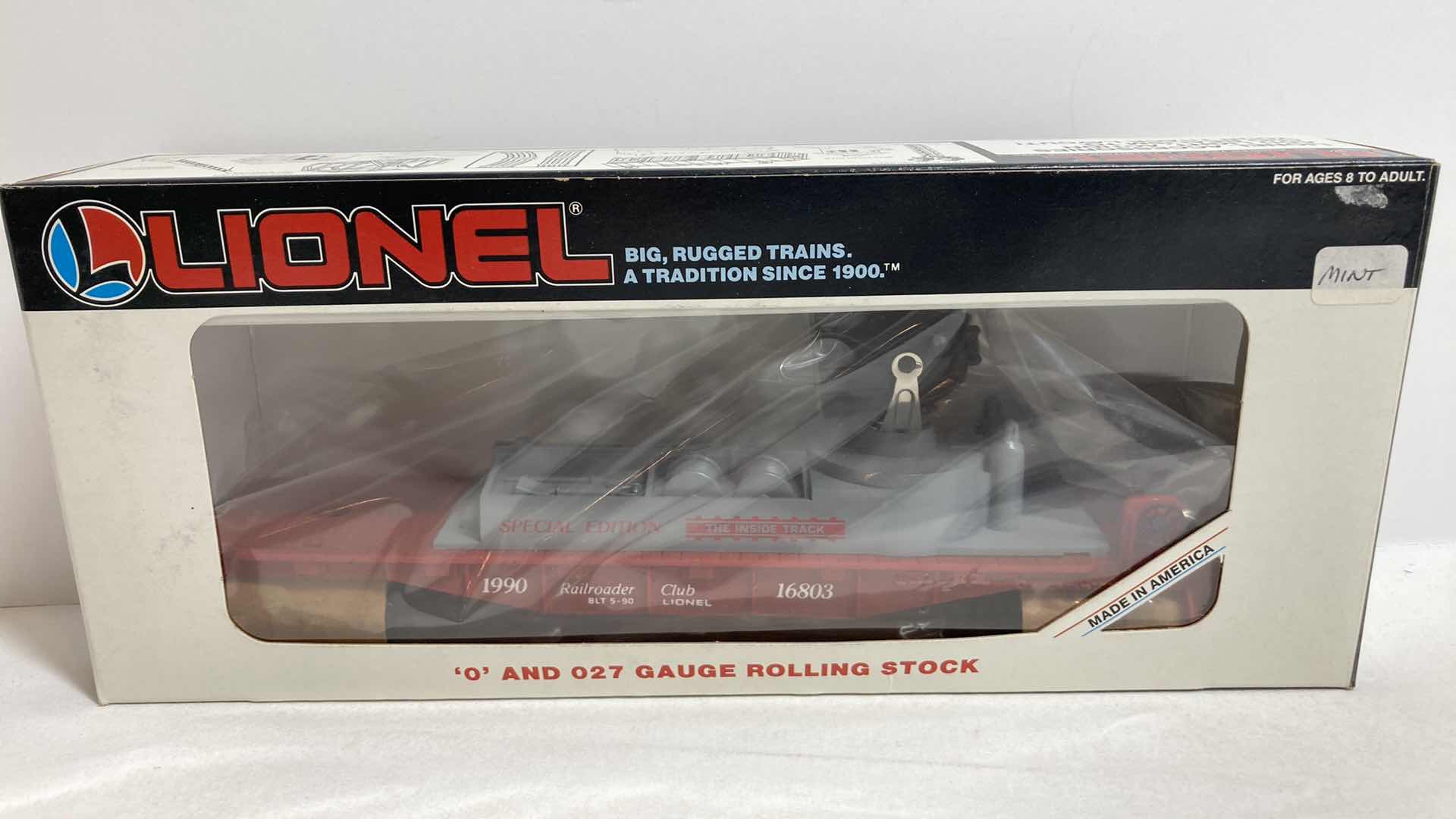 View 1 of LIONEL RAILROAD CLUB SEARCH LIGHT CAR 6-16803