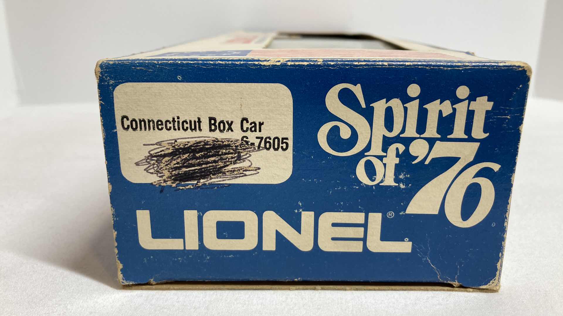 Photo 1 of LIONEL CONNECTICUT BOX CAR 6-7605