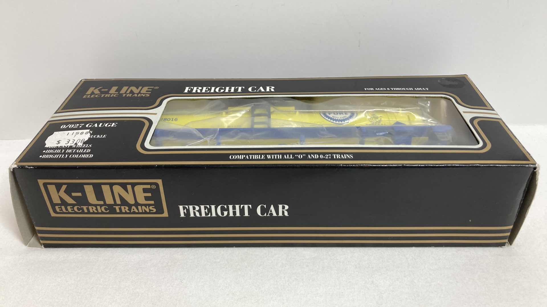 Photo 1 of K LINE ELECTRIC TRAINS PURE OIL CLASSIC TANK CAR W DIE CAST CHASSIS K632-8016