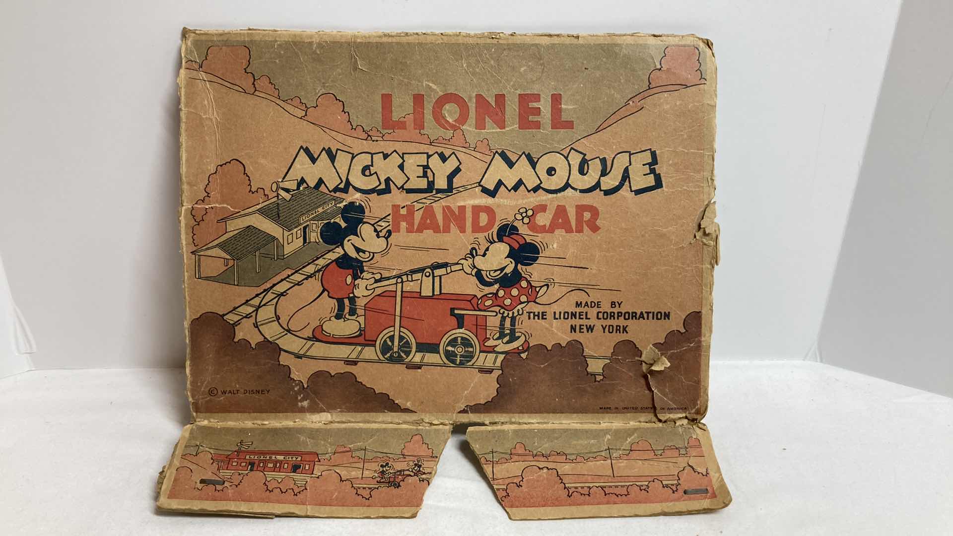 Photo 1 of LIONEL MICKEY MOUSE WALT DISNEY HAND CAR 1100