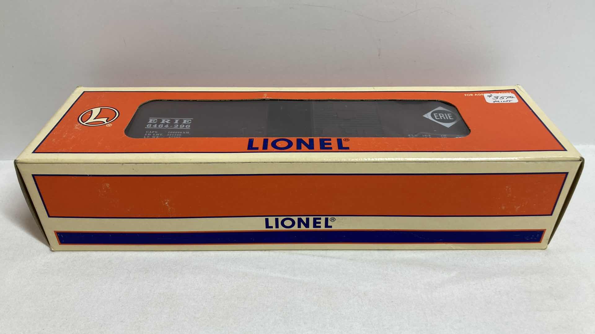 Photo 2 of LIONEL 296 ERIE BOX CAR 6-19283