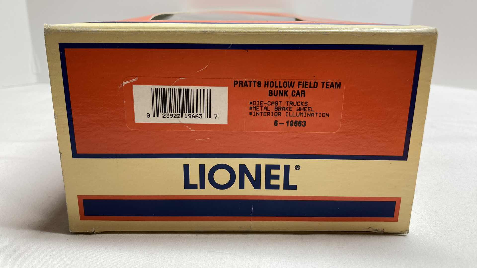 Photo 1 of LIONEL PRATTS HOLLOW FIELD TEAM BUNK CAR 6-19663