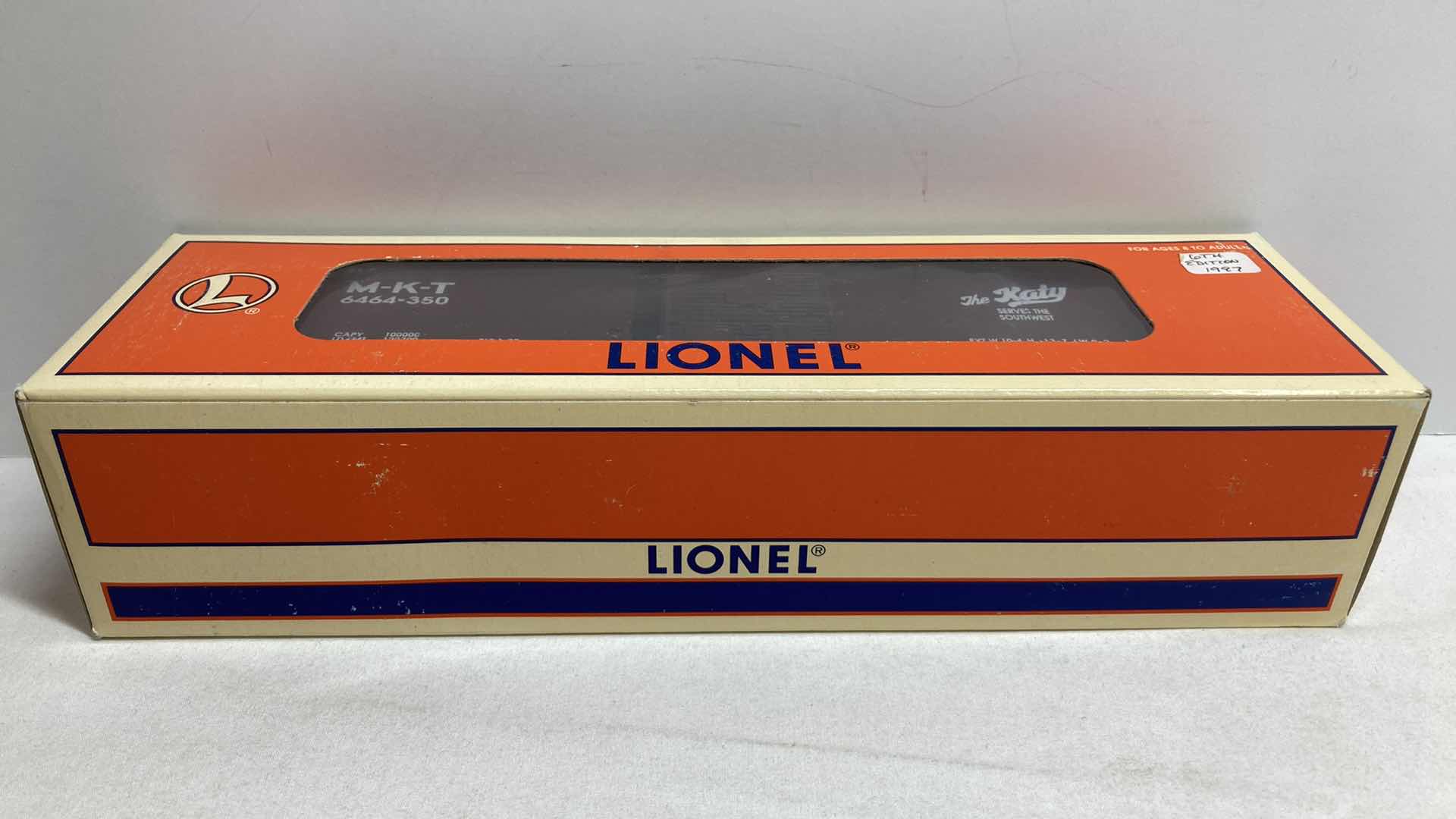 View 2 of LIONEL MISSOURI KANSAS TEXAS 6464-350 BOX CAR 6-19293