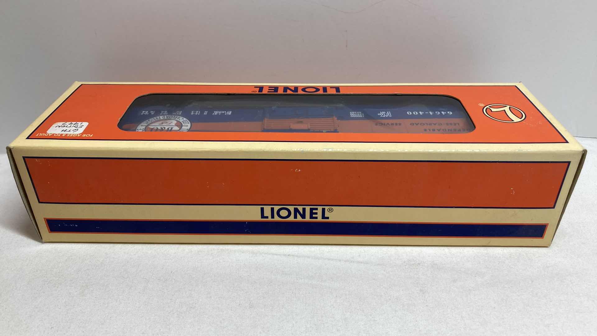 Photo 1 of LIONEL BALTIMORE & OHIO TIMESAVER BOX CAR 6-19294