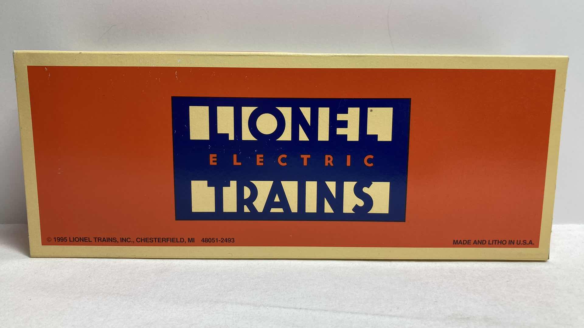 Photo 1 of LIONEL ELECTRIC TRAINS STATE OF MAINE BOX CAR 6-19273