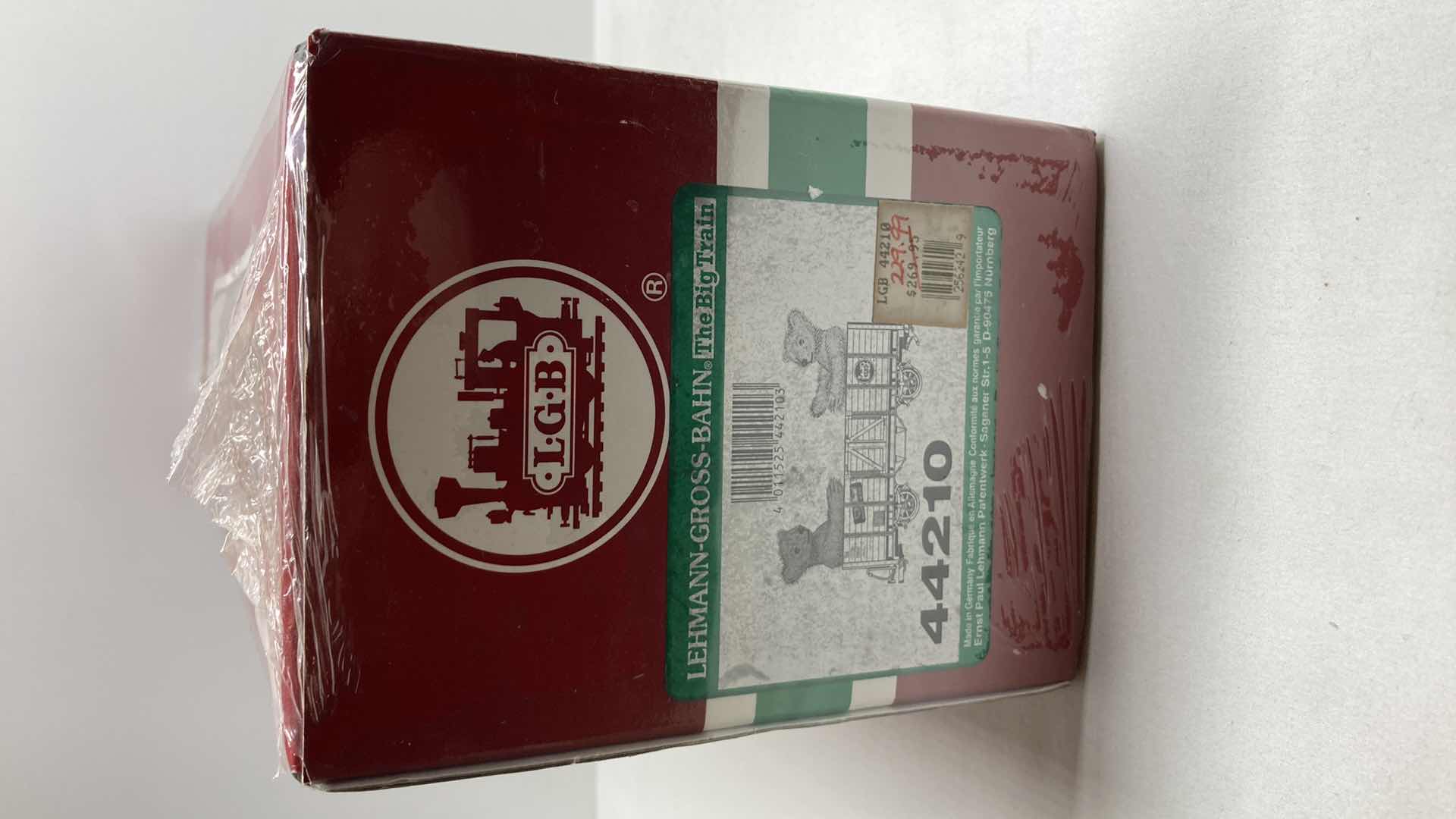 Photo 1 of LGB YELLOW STEIFF GONDOLA CAR W TEDDY BEARS G-SCALE 44210