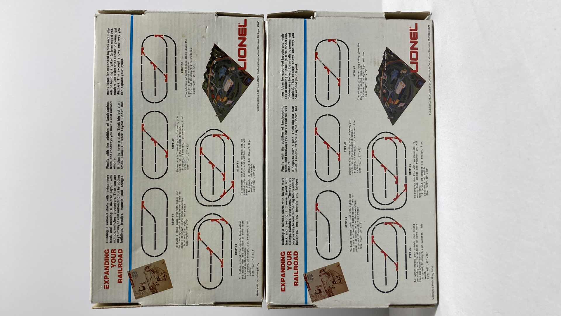 Photo 1 of LIONEL O27 GAUGE RIGHT HAND 6-5022 & LEFT HAND 6-5021 MANUAL CONTROL SWITCHES