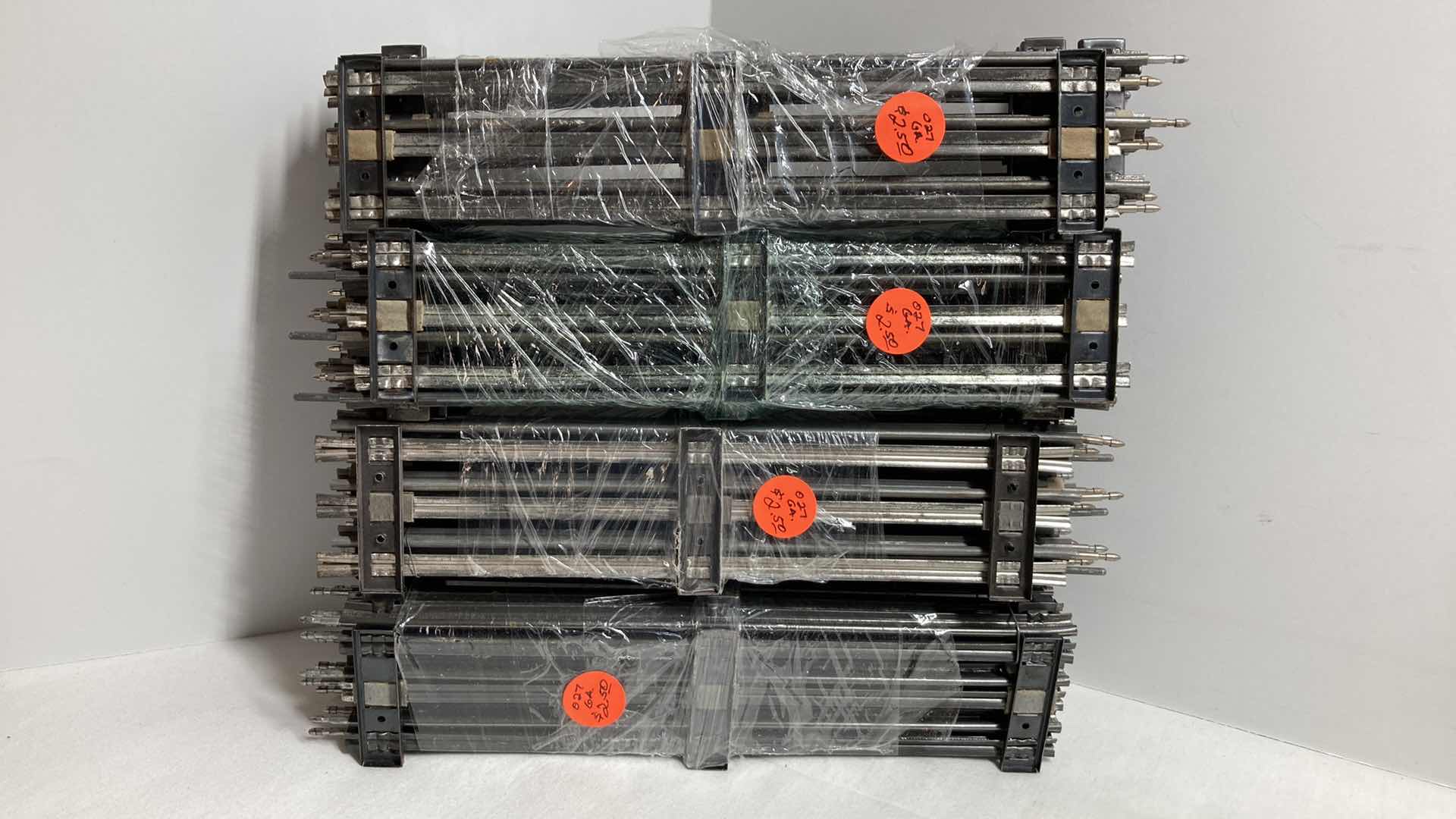 View 3 of LIONEL 12” O27 GAUGE STRAIGHT & CURVED TRACKS (APPROX 70) W REMOTE CONTROL TRACK SECTIONS (4)