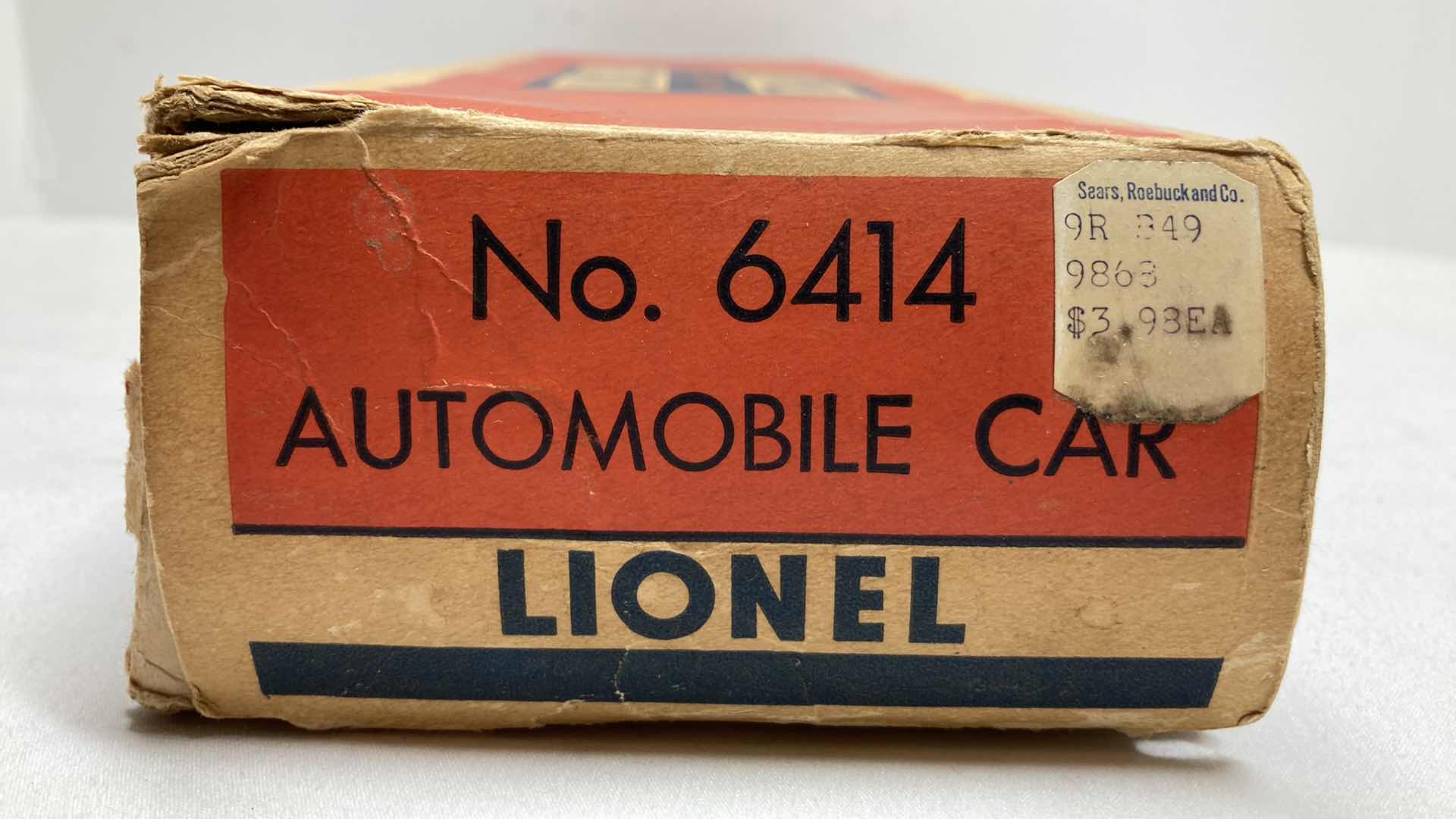 Photo 12 of LIONEL ELECTRIC TRAINS AUTOMOBILE CAR 6414-11