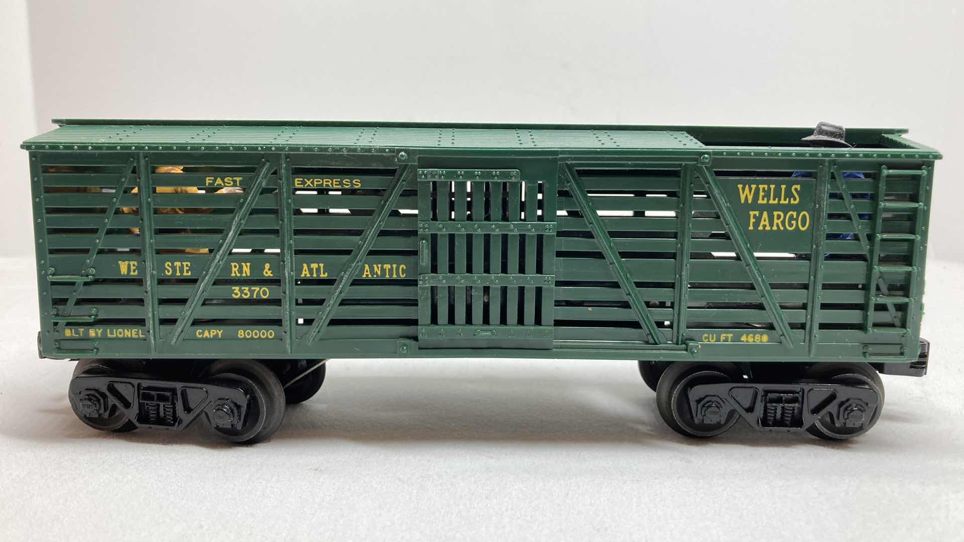 Photo 1 of LIONEL ELECTRIC TRAINS ANIMATED SHERIFF AND OUTLAW CAR 3370-18