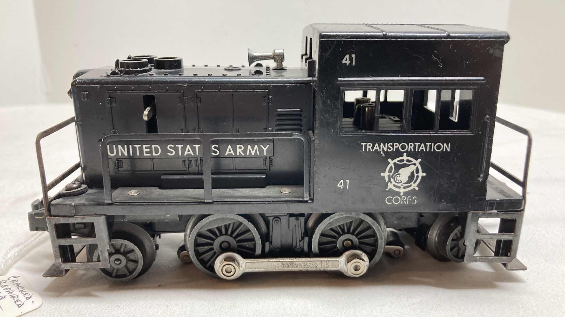 Photo 1 of LIONEL US ARMY TRANSPORTATION CORPS 41 SWITCHER YR-1955-57