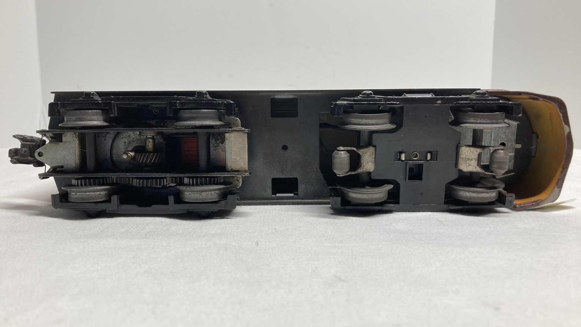 Photo 1 of LIONEL UNION PACIFIC AUTOMATED RAILWAY LOCOMOTIVE 222 YR1962 REPAINTED