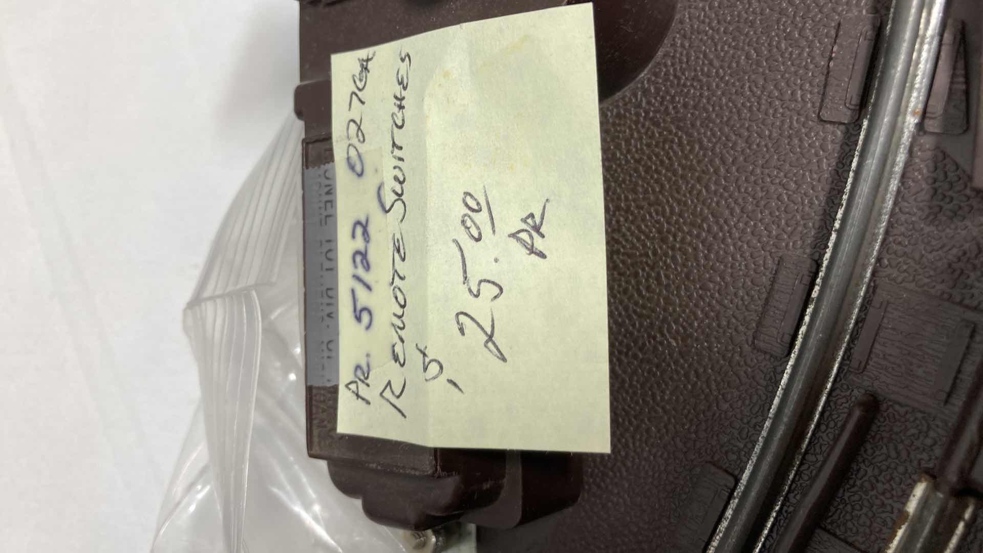 Photo 1 of LIONEL O27 GAUGE REMOTE W REMOTES, MANUAL SWITCHES (4) & SAKAI REMOTE SWITCHES JAPAN