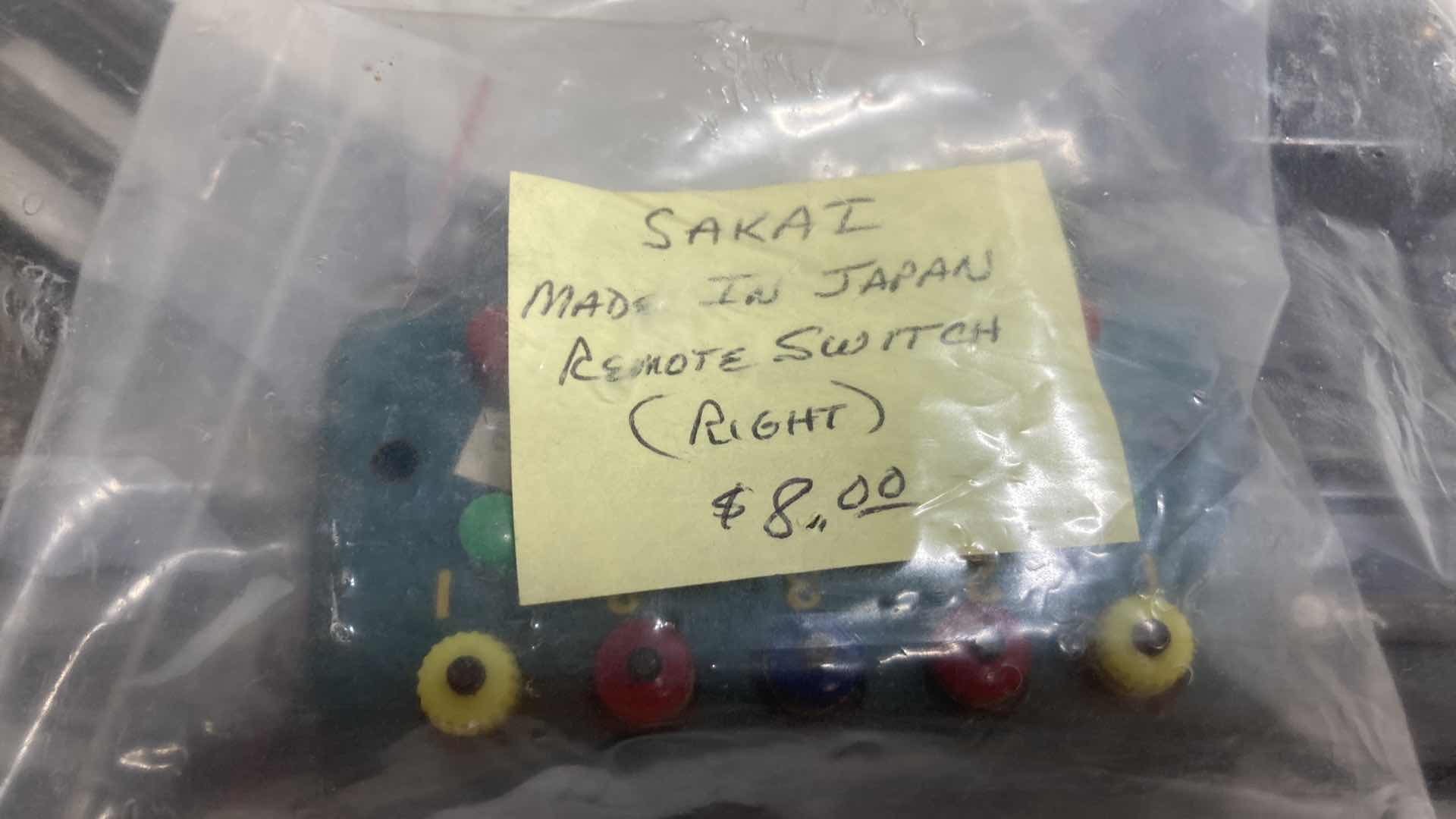 Photo 1 of LIONEL O27 GAUGE REMOTE W REMOTES, MANUAL SWITCHES (3) & SAKAI REMOTE SWITCHES JAPAN (2)