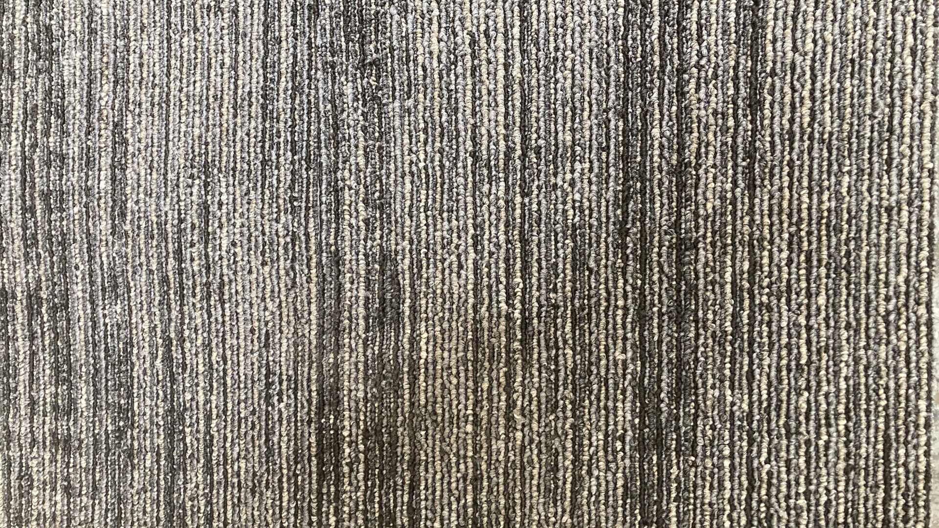 Photo 1 of RANDOM HERRINGBONE WEAVE CARPET TILES Q79502 APPROX 120PCS 36” X 12”