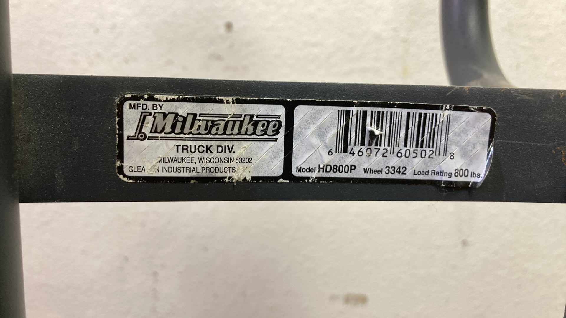 Photo 1 of MILWAUKEE HAND TRUCK 21.5 X 16.25” H50”