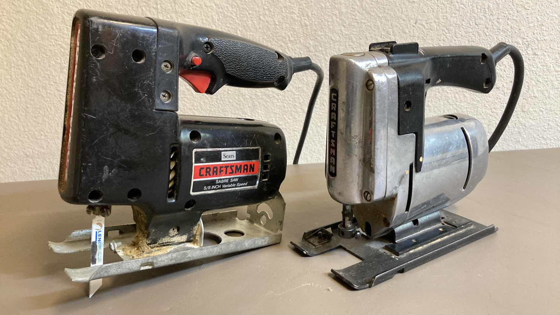 Photo 1 of CRAFTSMAN 5/8” SABRE SAW MODEL 31510700 & CRAFTSMAN 3 SPEED SABRE SAW MODEL 31527761