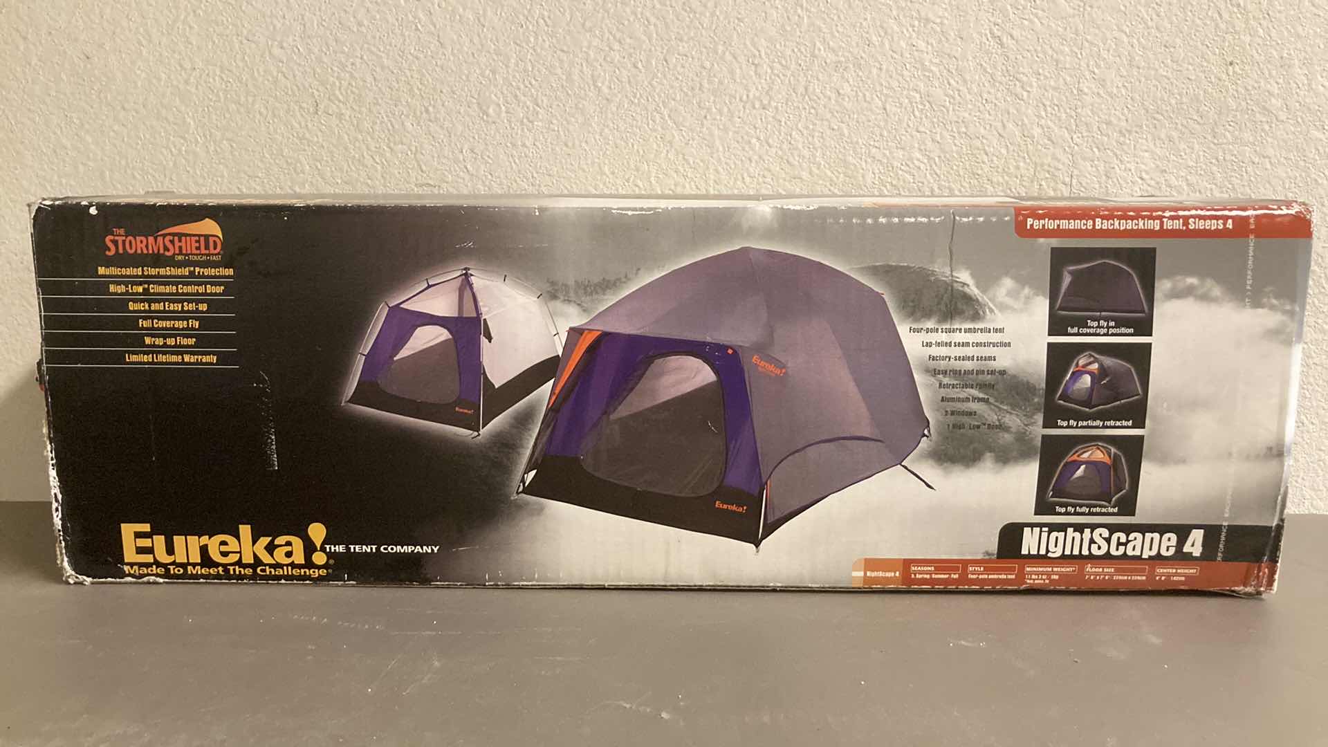 Photo 1 of EUREKA STORM SHIELD NIGHT SCAPE 4 TENT