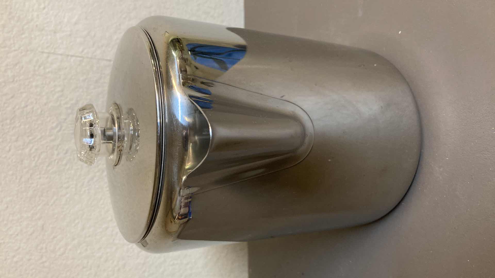 Photo 1 of GLACIER CALBELAS STAINLESS STEEL 12 CUP PERCOLATOR