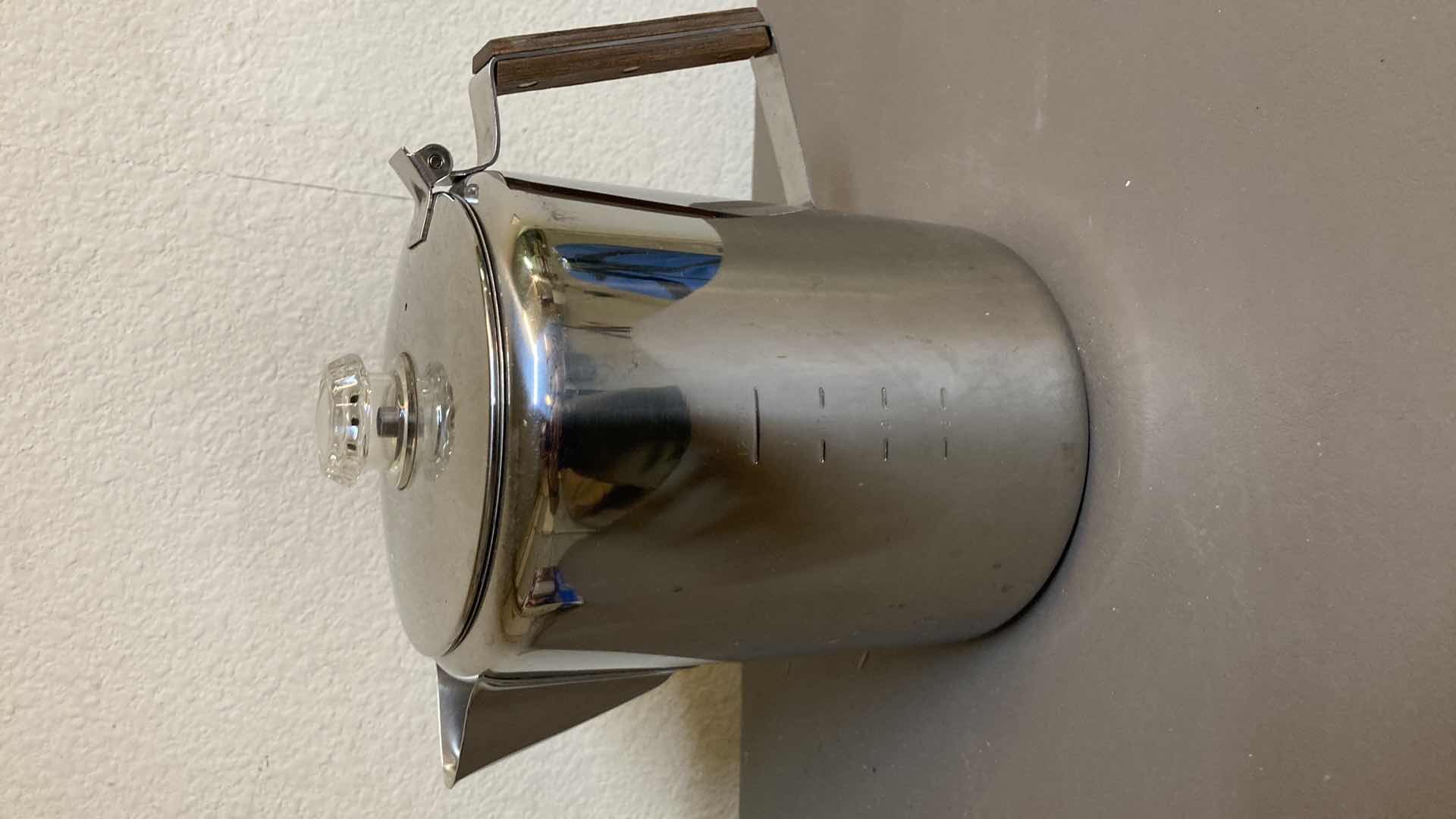 Photo 1 of GLACIER CALBELAS STAINLESS STEEL 12 CUP PERCOLATOR