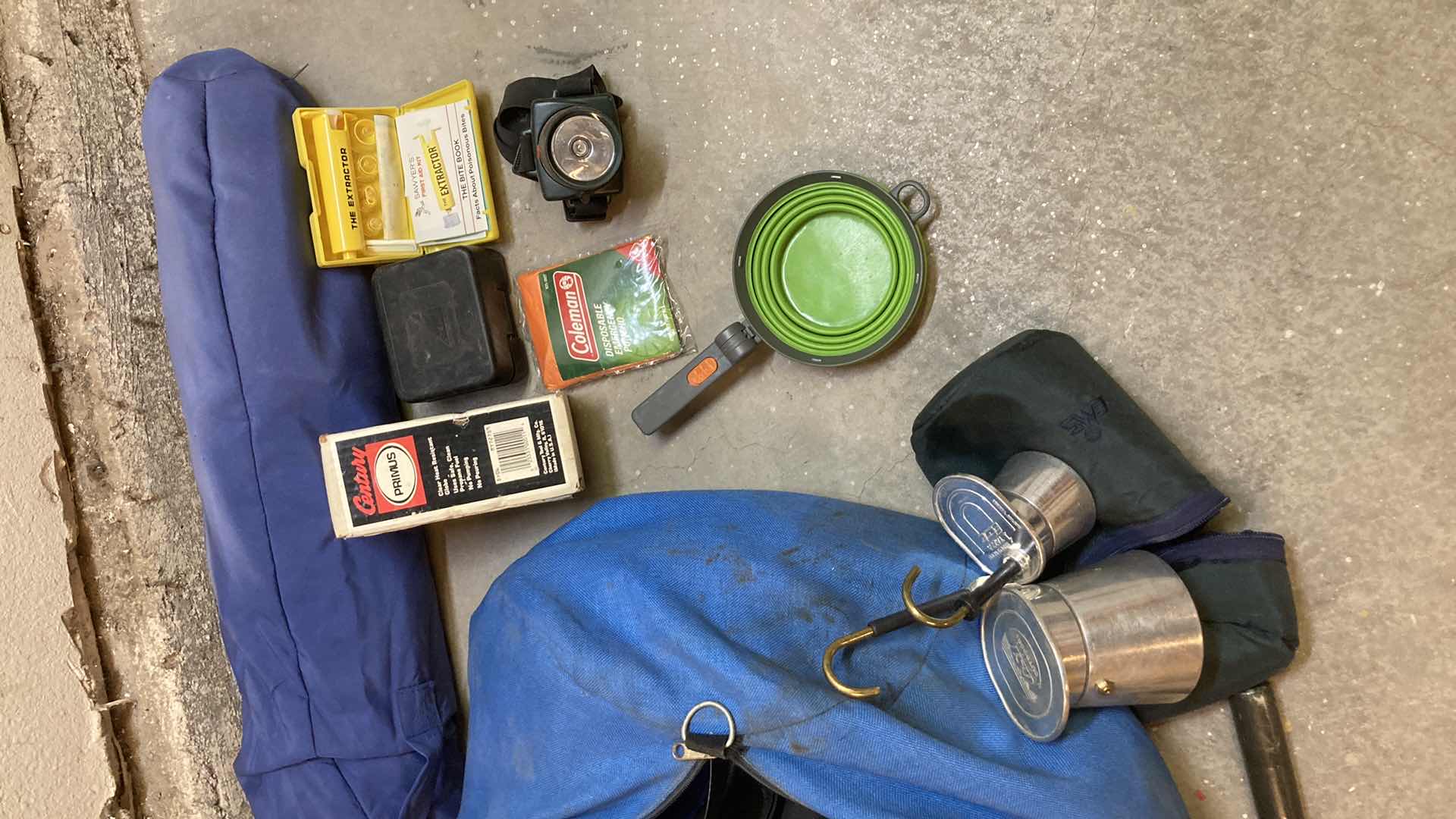 Photo 2 of CAMPING GEAR W RUBBERMAID CHEST